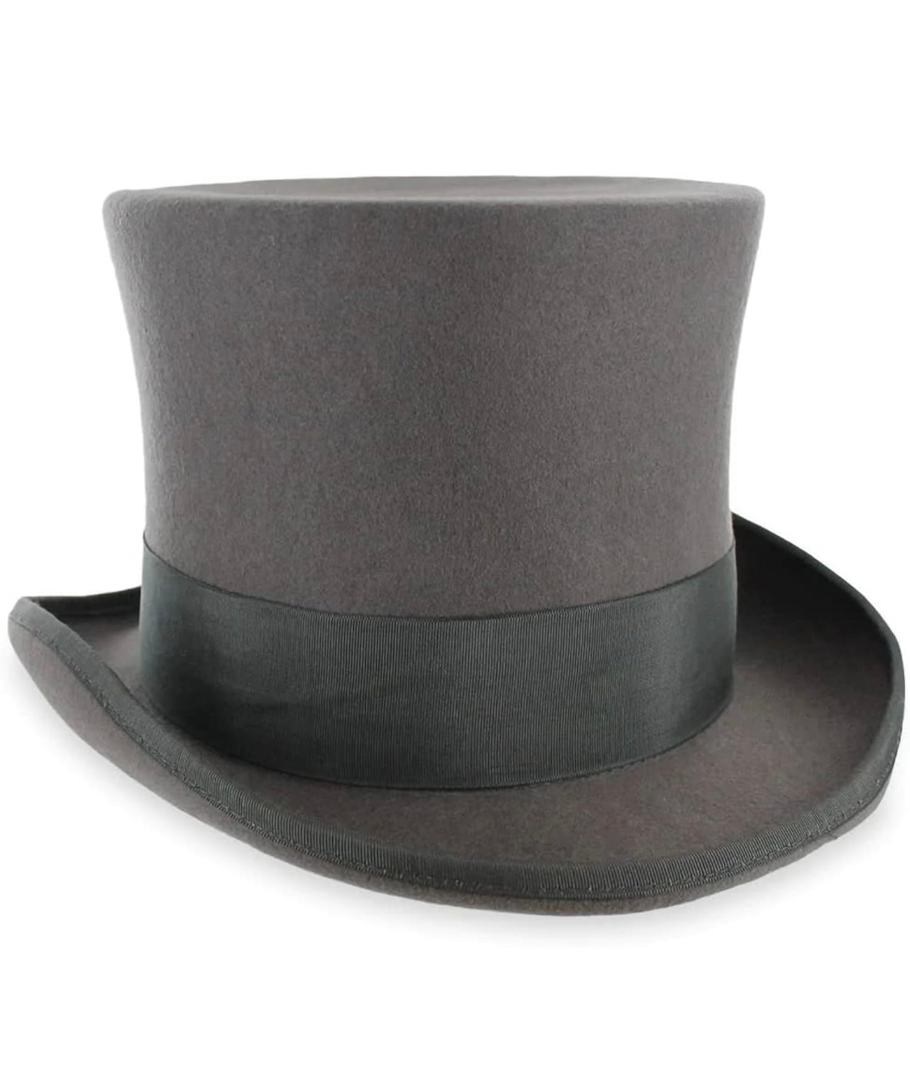 Belfry Top Hat Theater Quality 100% Wool in Black Grey or Pearl