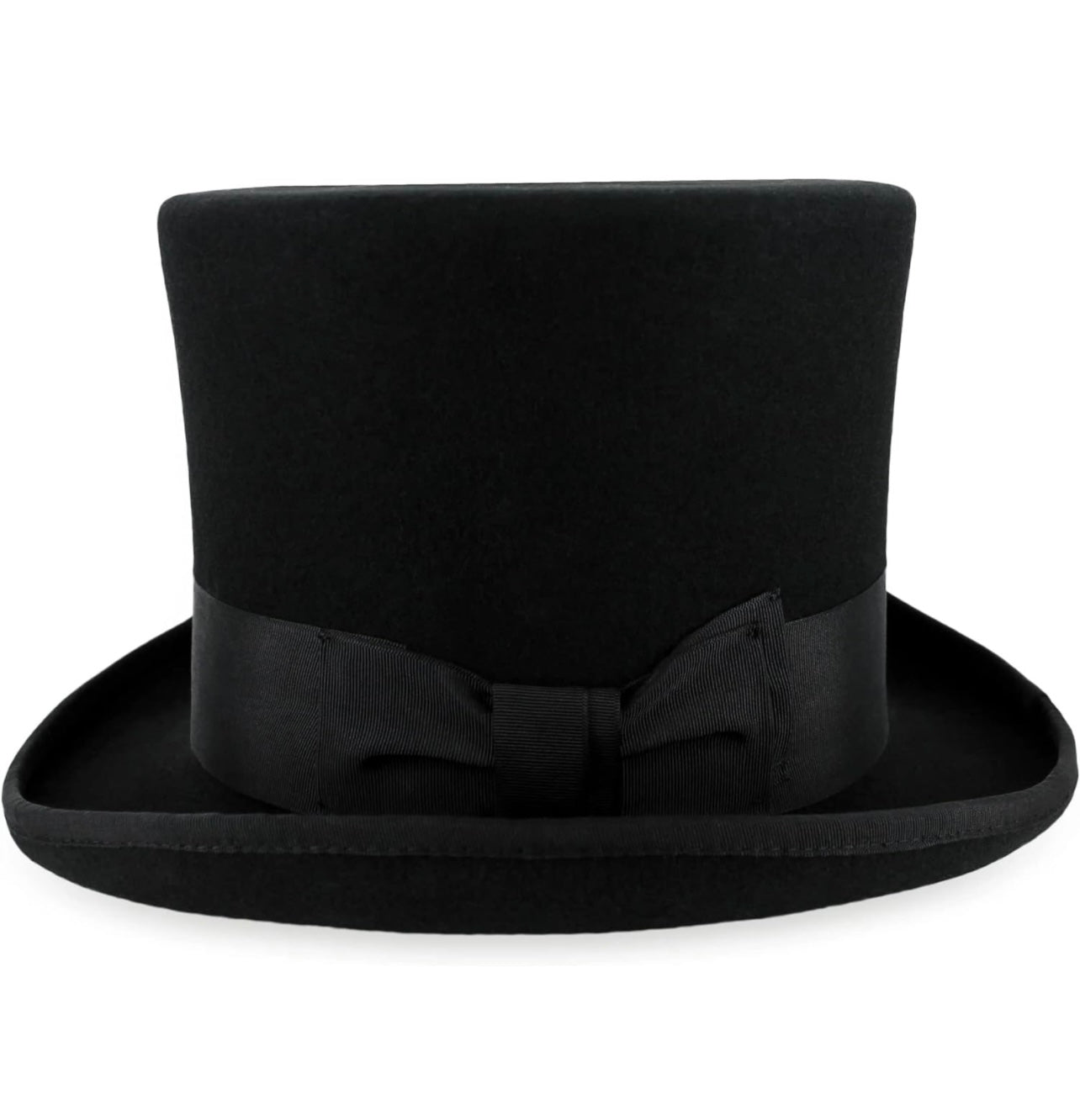 Belfry Top Hat Theater Quality 100% Wool in Black Grey or Pearl