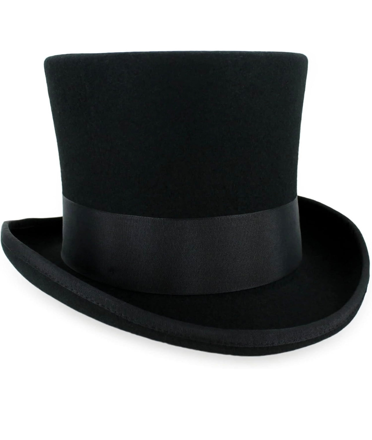Belfry Top Hat Theater Quality 100% Wool in Black Grey or Pearl