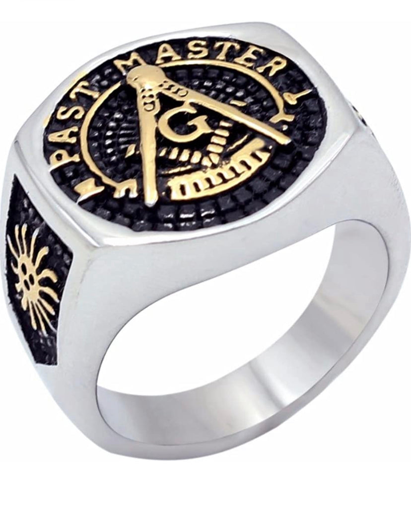 Rings for free and accepted Mason.